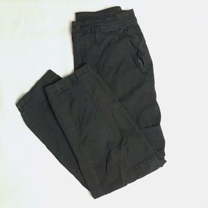 Women’s High Rise Grey Cargo Pants Universal Thread Straight Leg Size 4